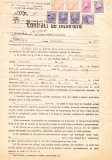 AMS - CONTRACT DE INCHIRIERE BUCURESTI, STR. VANATORI 1948 -1949