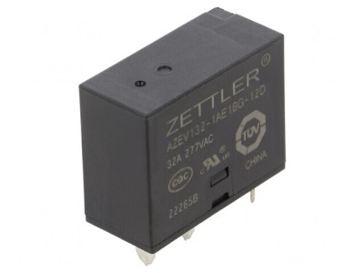 Releu Electromagnetic de Putere SPST PCB 1,55W foto