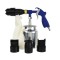 Pistol de sablare cu recuperator + 4 duze 200L/min 1L, GEKO G01197