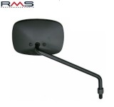 Oglinda (retrovizor) dreapta Aprilia Scarabeo (motorizare Rotax) (99-06) 4T LC 125-150-200cc - neagra (RMS)
