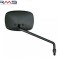 Oglinda (retrovizor) dreapta Aprilia Scarabeo (motorizare Rotax) (99-06) 4T LC 125-150-200cc - neagra (RMS)