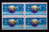 Cumpara ieftin RO 1992 LP 1295 &quot;9 Oct. - Ziua mondiala a postei&quot;,bloc de 4 , MNH, Nestampilat