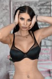 R921-1 Sutien casual tip bralette cu armatura si burete