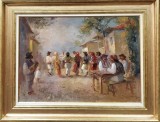 Samuel Bogdanovici (1895 - 1976) - Hora'n mahalaua Bucurestilor