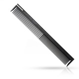 Cumpara ieftin Pieptene frizerie/coafor - ROVRA - Negru