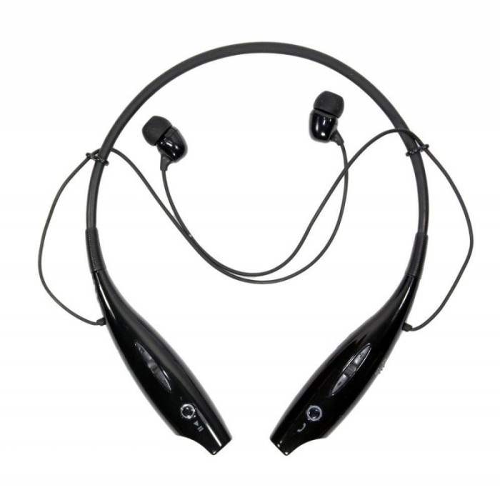 Casti audio cu Bluetooth elSales ELS-730 , functie reducere zgomot , tehnologie Next Sound , negru