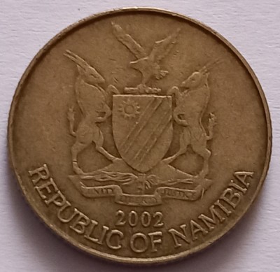 Namibia 1 Dollar 2002, Africa foto