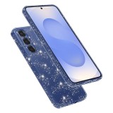 Husa sclipici Samsung Galaxy S25 Asteroid GSM SparkleSkin, transparenta