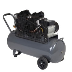 Stager HMV0.25/100 compresor aer, 100L, 8bar, 324L/min, monofazat, angrenare foto