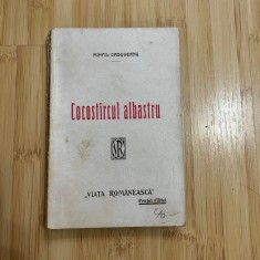 MIHAIL SADOVEANU - COCOSTARCUL ALBASTRU - ED. VIATA ROMANEASCA - 1921 - ED. I foto