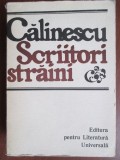 Scriitori straini-G.Calinescu