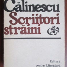 Scriitori straini-G.Calinescu