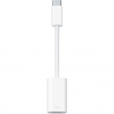 Adaptor Date si Incarcare USB-C - Lightning Apple A2868, Alb MUQX3ZM/A