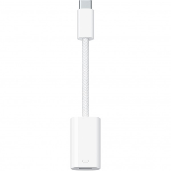 Adaptor Date si Incarcare USB-C - Lightning Apple A2868, Alb MUQX3ZM/A