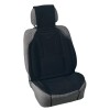 Husa scaun Sporting cu suport lombar 1buc - Negru Garage AutoRide