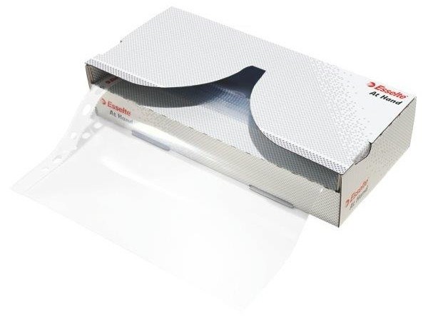 Dispenser fila protectie A4 Esselte 55 microni 40 buc/cutie cristal