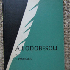 A. I. ODOBESCU-D. PACURARIU