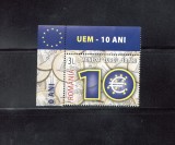 ROMANIA 2009-10 ANI DE LA INTRODUCEREA EURO, FOLIO AUR, MNH - LP 1825