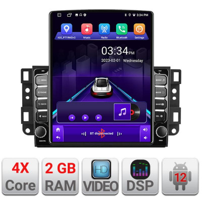 Navigatie dedicata Chevrolet Captiva K-020 ecran tip TESLA 9.7&amp;quot; cu Android Radio Bluetooth Internet GPS WIFI 2+32 DSP Quad Core CarStore Technology foto