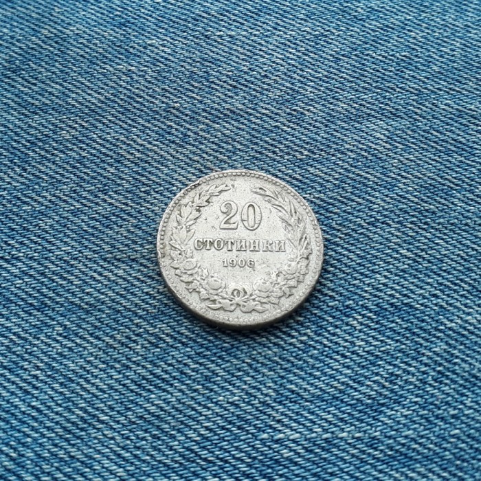 20 Stotinki 1906 Bulgaria