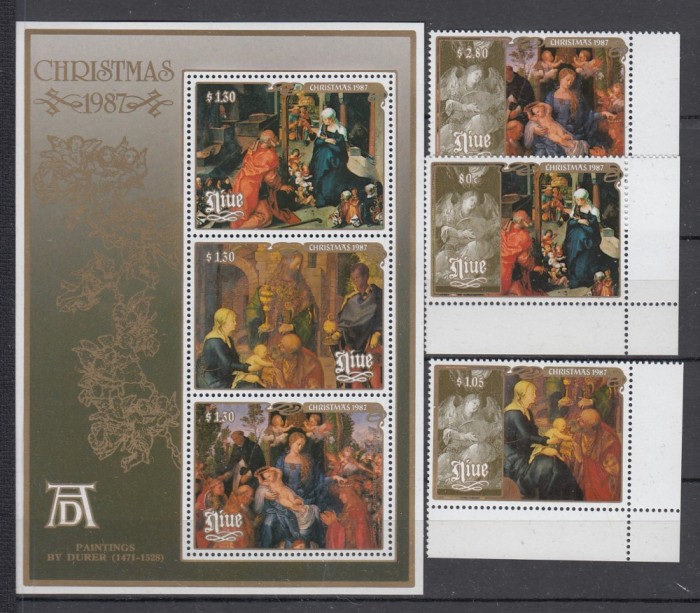 Niue 1987 - Pictura - CRACIUN - Michel 25 Eur. - MNH