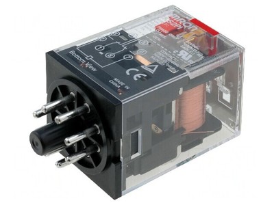 Releu Electromagnetic DPDT 230VAC 10A foto