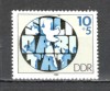 D.D.R.1985 Solidaritate internationala SD.528, Nestampilat