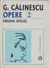 OPERE 2: ENIGMA OTILIEI-GEORGE CALINESCU-246118