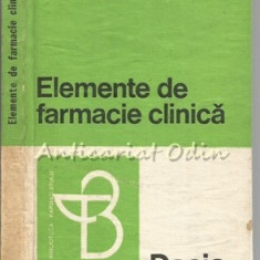 Elemente De Farmacie Clinica - I. Simiti