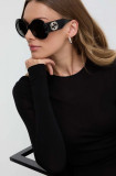 Cumpara ieftin Gucci ochelari de soare femei, culoarea negru