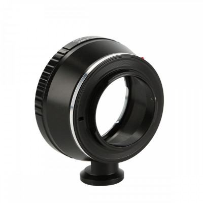 Adaptor montura K&amp;amp;F Concept OM-Nikon1 de la Olympus OM la Nikon1 cu adaptor pentru trepied KF06.293 foto