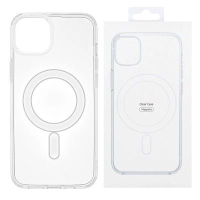 Husa iPhone 16 Pro Dura MagSafe Transparenta foto