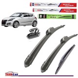 Cumpara ieftin Ștergătoare TeamCar&reg; Suzuki Swift V (FZ/NZ, 2010&ndash;2017) &ndash; Set Complet Flat