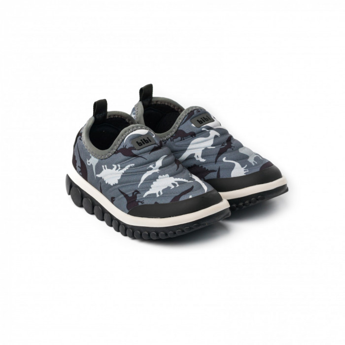 Pantofi Sport Baieti Bibi Roller 2.0 Graphite Dino 33 EU