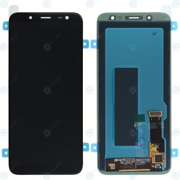 Samsung Galaxy J6 (SM-J600F) Modul display LCD + Digitizer negru GH97-22048A GH97-21931A foto