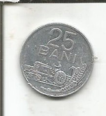 No(1) moneda-ROMANIA-25 BANI 1982