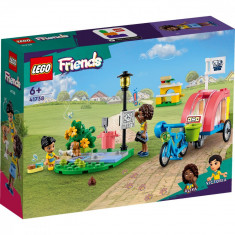 LEGO® Friends - Bicicleta pentru salvarea cainilor (41738)