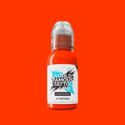Tusuri Tatuaje - Culori WORLD FAMOUS 30 ml - JF Orange foto