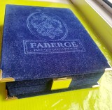 D245-I-Cutie FABERGE originala plus albastru stare buna.