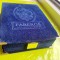 D245-I-Cutie FABERGE originala plus albastru stare buna.