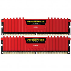 Memorie Vengeance LPX Red 32GB DDR4 2666MHz CL16 Dual Channel Kit