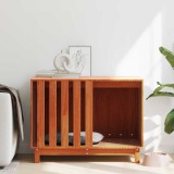 vidaXL Casă pentru c&acirc;ini cu depozitare Maroniu cerat 90 x 60 x 67 cm 869961