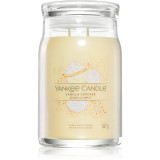 Yankee Candle Vanilla Cr&egrave;me Br&ucirc;l&eacute;e lum&acirc;nare parfumată 567 g