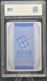 Card GUNDAM Japonia TCG - Gradat 9.5 Mint+