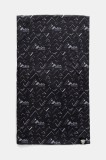 Rossignol fular &icirc;mpletit culoarea negru, cu imprimeu, RLNMH09