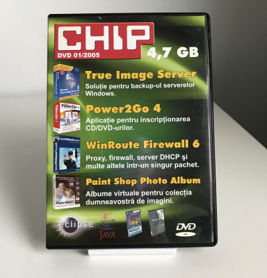 DVD CHIP - DVD de la Revista Chip - Ianuarie 2005 foto