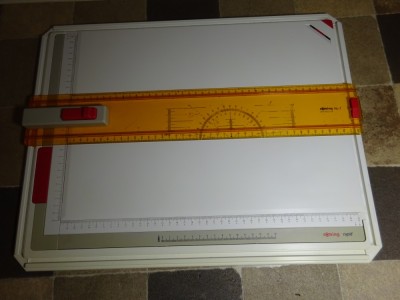 Planseta desen tehnic /proiectare/Rotring rapid A3 foto
