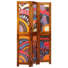 vidaXL Separator de cameră Maro 105 x 160 cm lemn masiv de acacia