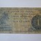 Indiile Olandeze de Est 1 Roepiah/1 Gulden 1948,bancnota uzata,vedeti imaginile