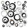 Set oglinzi design modern, Axroad Mall, 48 bucati/set, Rezistent la apa, Design interior, Usor de curatat si intretinut, Pentru acasa camera de zi dor